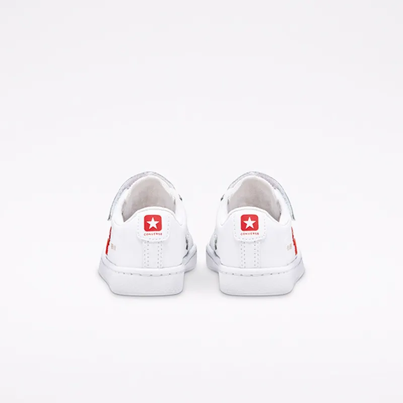 Converse Toddler’s Rivals Easy-On Pro Leather Low Top (768406C)