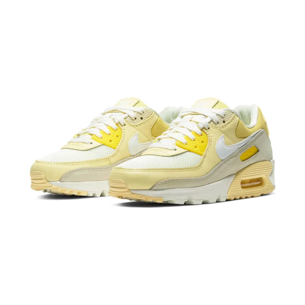 Nike Air Max 90 Recraft Lemon (W) Lemon/Sail-Bone (CW2654-700)