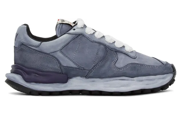 Miharayasuhiro Black Over-Dyed OG Sole Training Sneakers (A05FW708)