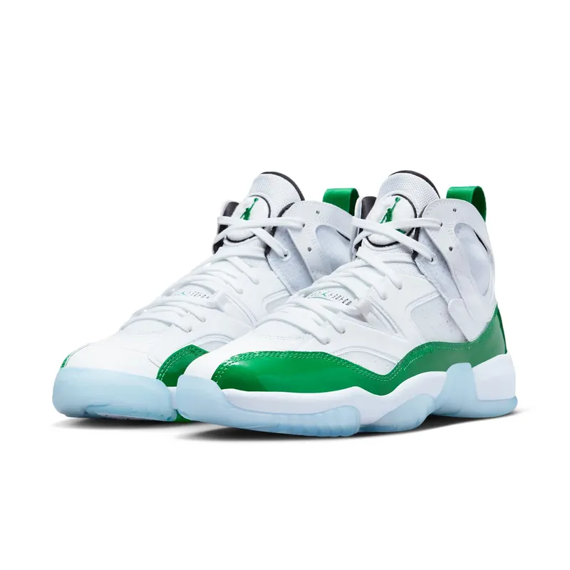 Jordan Jumpman Two Trey White Black Lucky Green (DO1925-130)