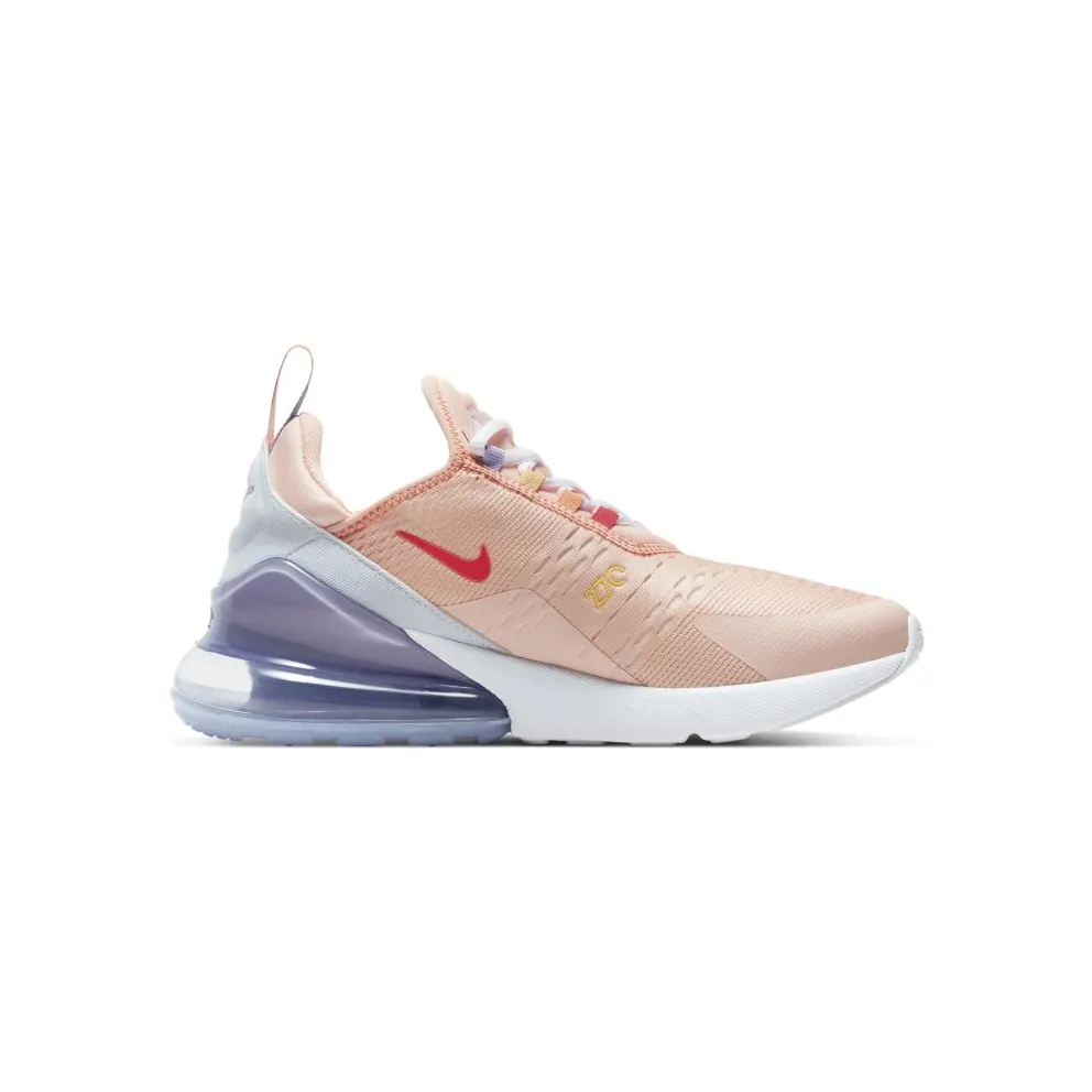 Nike Air Max 270 Washed Coral Football Grey (W) Washed Coral/White-Football Grey-Track Red (CW5589-600)