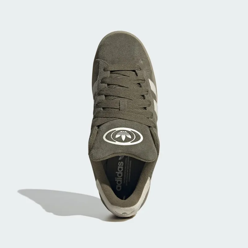 Adidas Campus 00s Medium Dark Khaki / Off White / Gum (JQ8355)