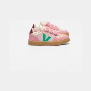 Veja V-90 O. T. Leather Sneakers Pink (SX2021515)