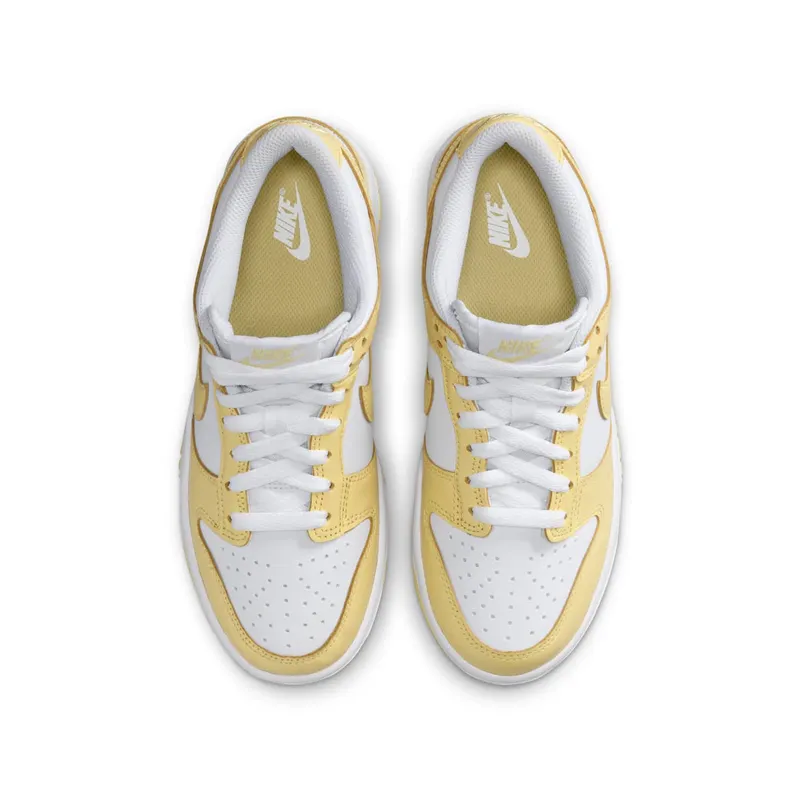 Nike Dunk Low GS “White Soft Yellow” (FB9109-126)