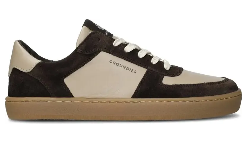 Groundies sneaker espresso (GND-210256-04)