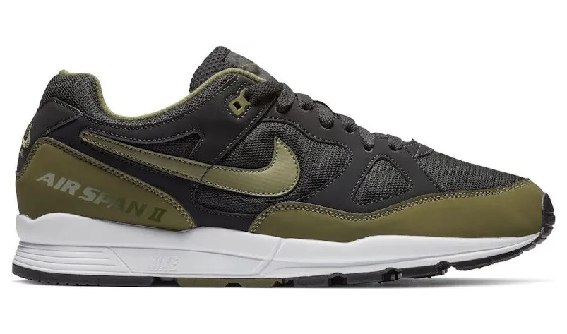 Nike Air Span 2 Black Olive Canvas (AH8047-011)