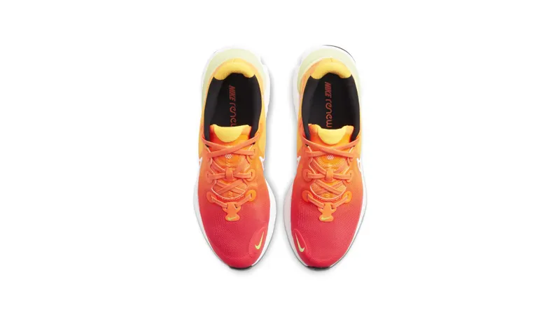 Nike Renew Run D2N Total Orange (GS) Total Orange/Barely Volt/Black (CT4961-800)
