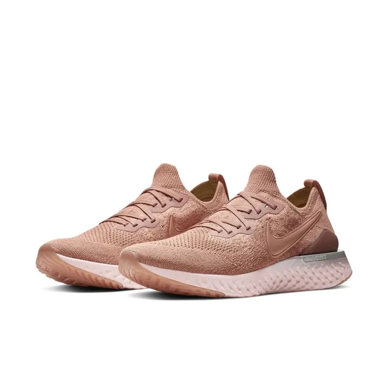 Nike Epic React Flyknit 2 Rose Gold Rose Gold Habanero Red Racer Blue Rose Gold (BQ8928-600)