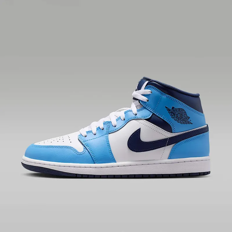 Jordan 1 Mid “University Blue Midnight Navy” (DQ8426-405)