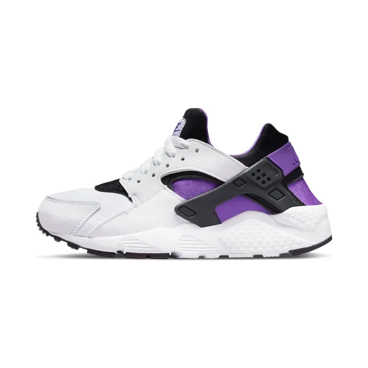 Nike Huarache Run “White / Purple Punch / Black” (654275-117)