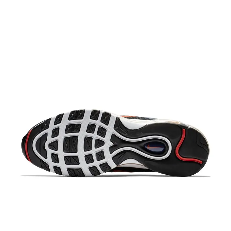 Nike Air Max 97 Midnight Navy Habanero Red Midnight Navy/Black-White-Habanero Red (921826-403)