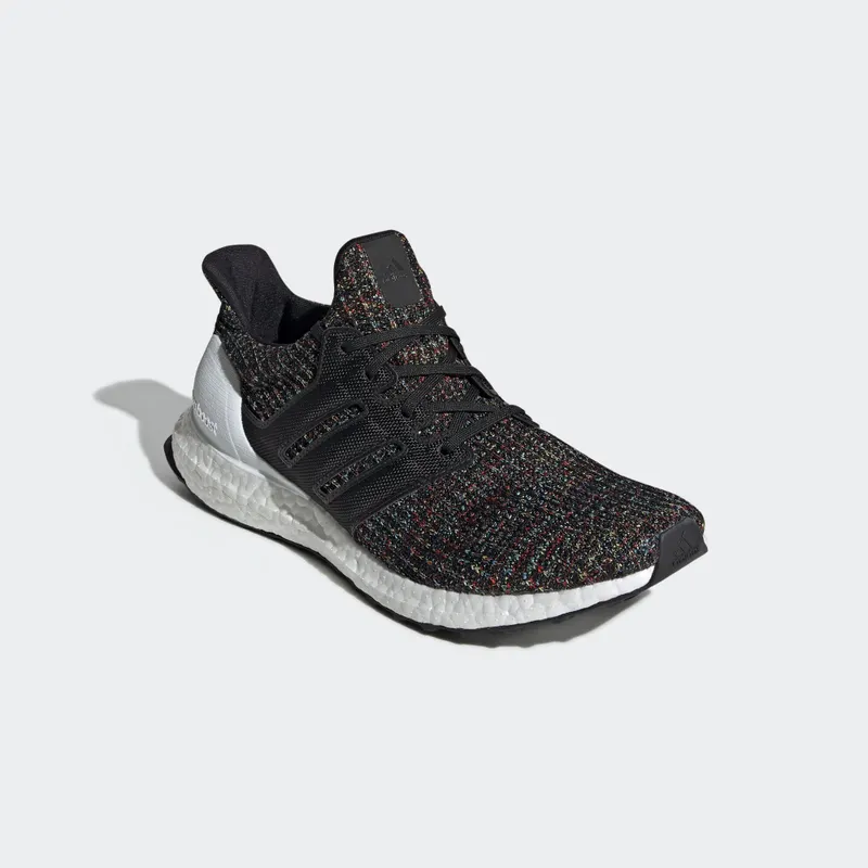 adidas Ultra Boost 4.0 Black Multi-Color White Heel Cage Core Black/Core Black/Active Red (F35232)