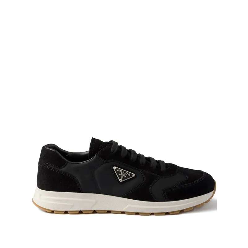Prada Prax Suede and Re-nylon “Black” (2EE455 F G000 D7R F0632)