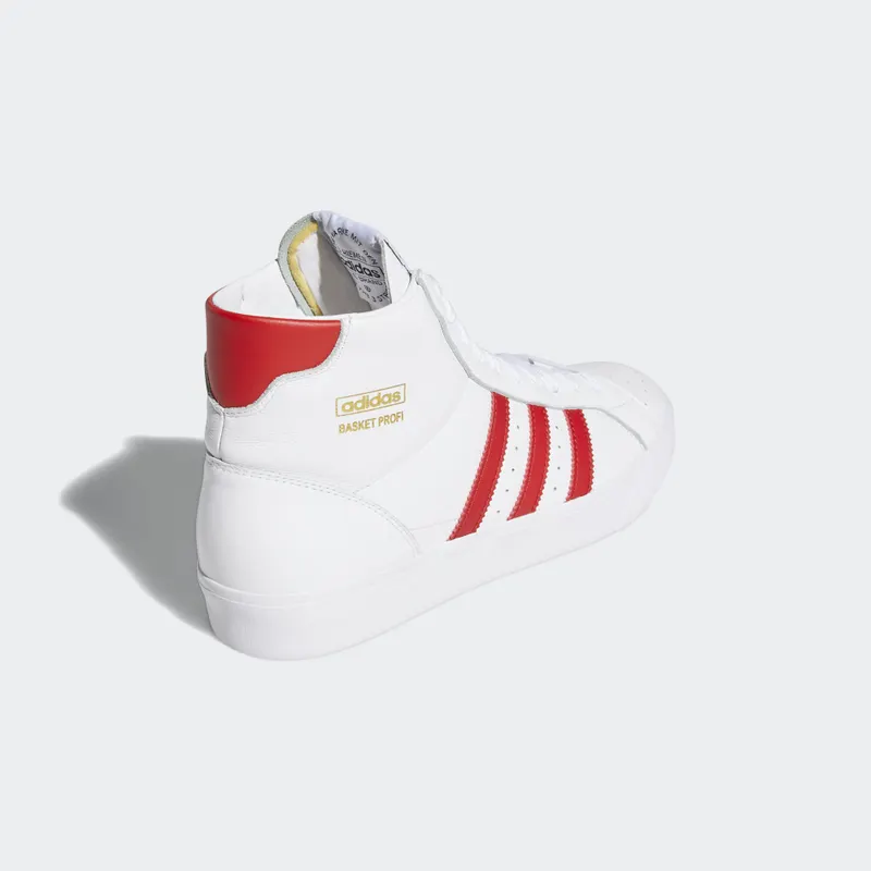 adidas Basket Profi Cloud White Scarlet Cloud White/Scarlet/Gold Metallic (FW3107)