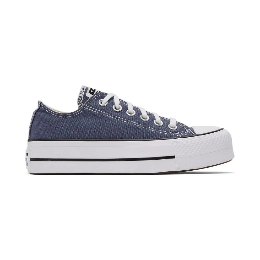 Converse Grey Chuck Taylor All Star Lift Low Sneakers (571405C)