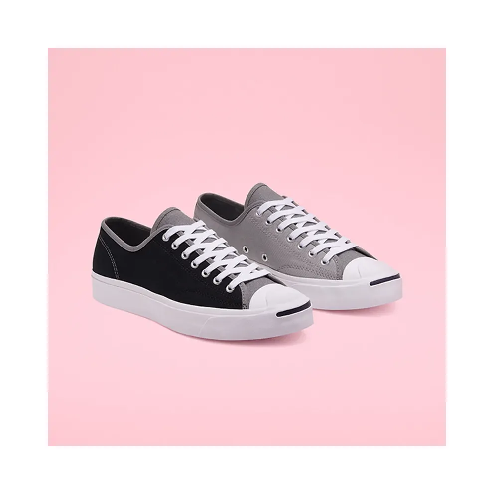 Converse Jack Purcell Low ‘Happy Camper – Black’ Black/Grey/White (167920C)