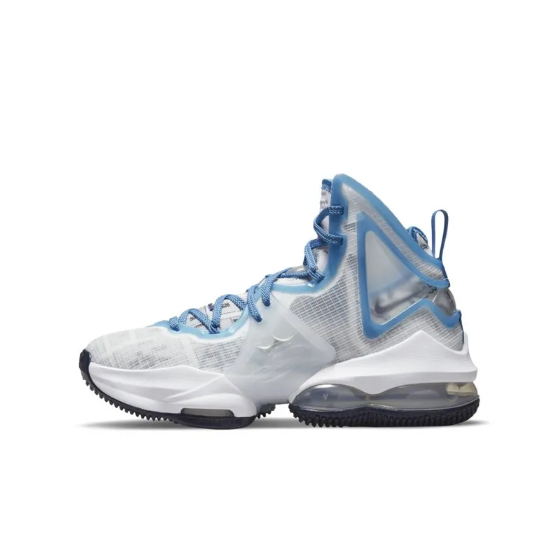 LeBron 19 voor kids White (DD0418-100)