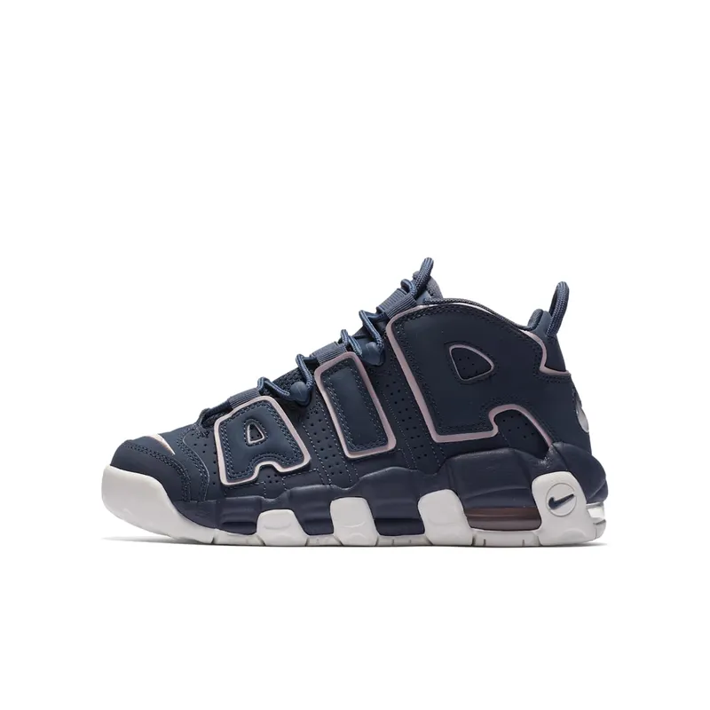 Nike Air More Uptempo Thunder Blue (GS) Thunder Blue/Summit White-Particle Rose (415082-402)