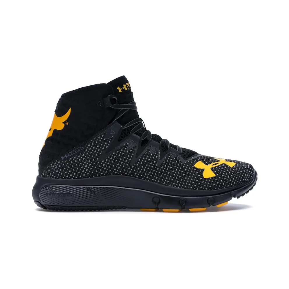 Under Armour The Rock Delta Black Yellow
