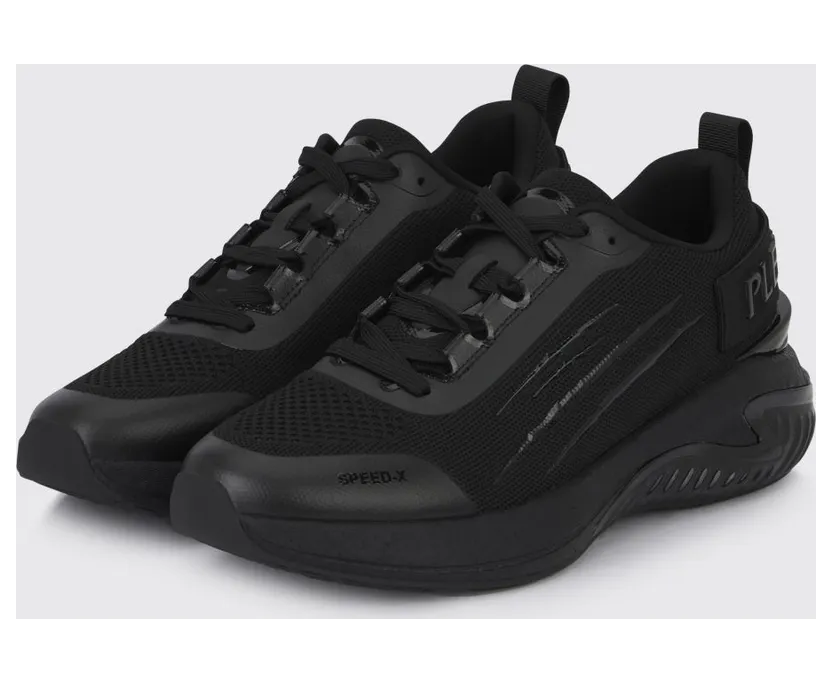 Plein Sport Mesh Sneakers Black (FAESUSC0779STE003N0202)