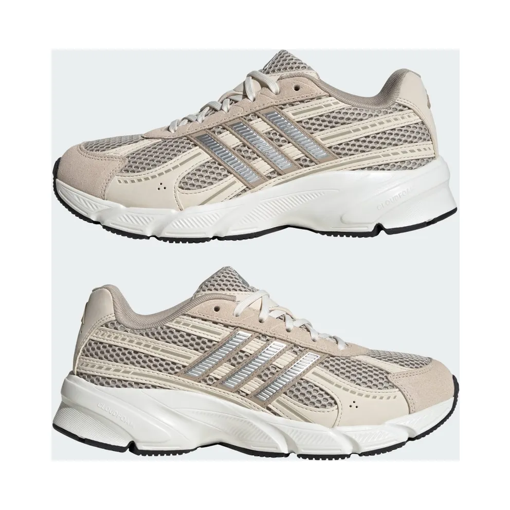 Adidas TECHNOCHAOS 2000 Shoes Wonder Beige / Silver Metallic / Wonder White (KI7035)
