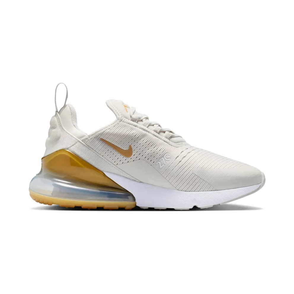 Nike Air Max 270 Light Bone/White/Metallic Gold (HJ3222-006)