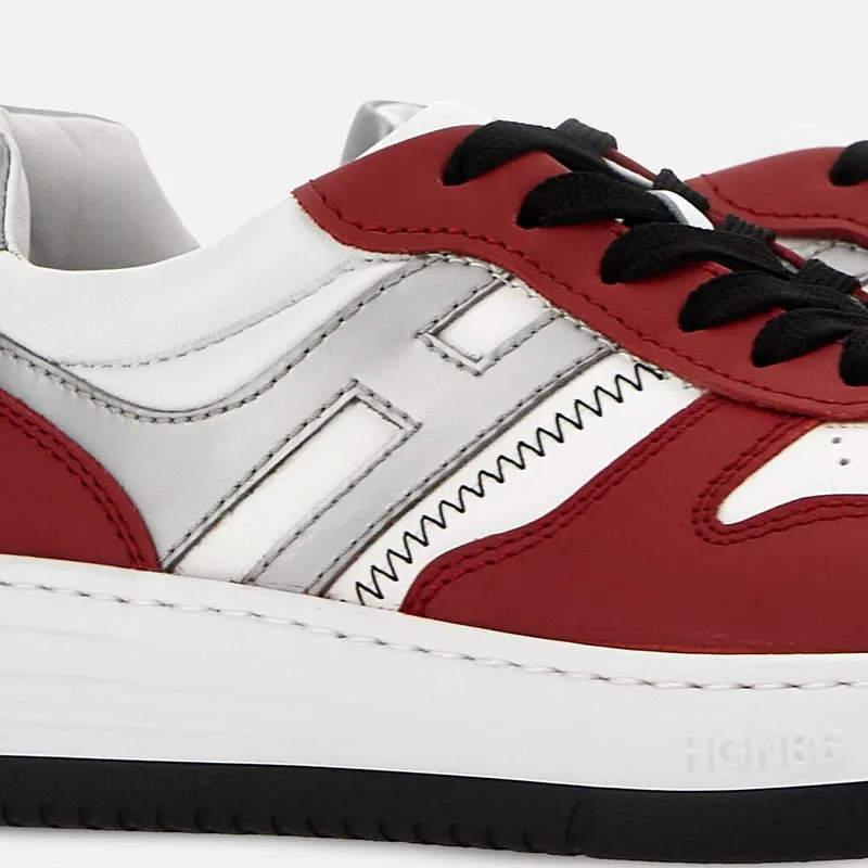 Sneakers Hogan H630 White Red (HXW6300EU53OI50PD9) (5)