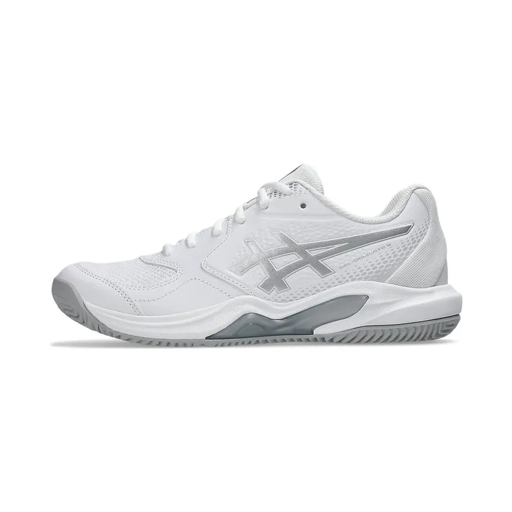 ASICS GEL-DEDICATE 9 PADEL “White / Pure Silver” (1042A318-101)