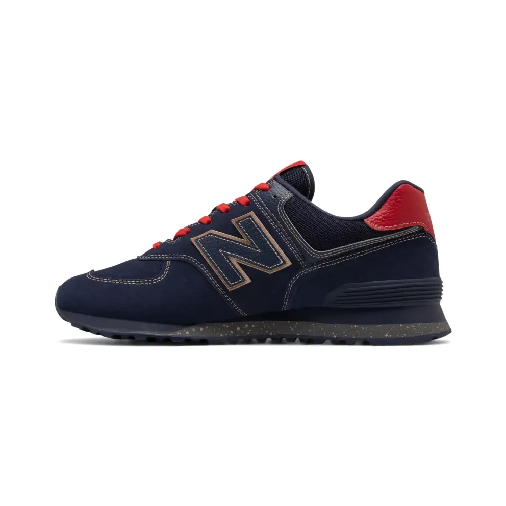 New Balance 574 Kawhi Leonard BHM (2020) Navy/Grey-Red (U574BHM)