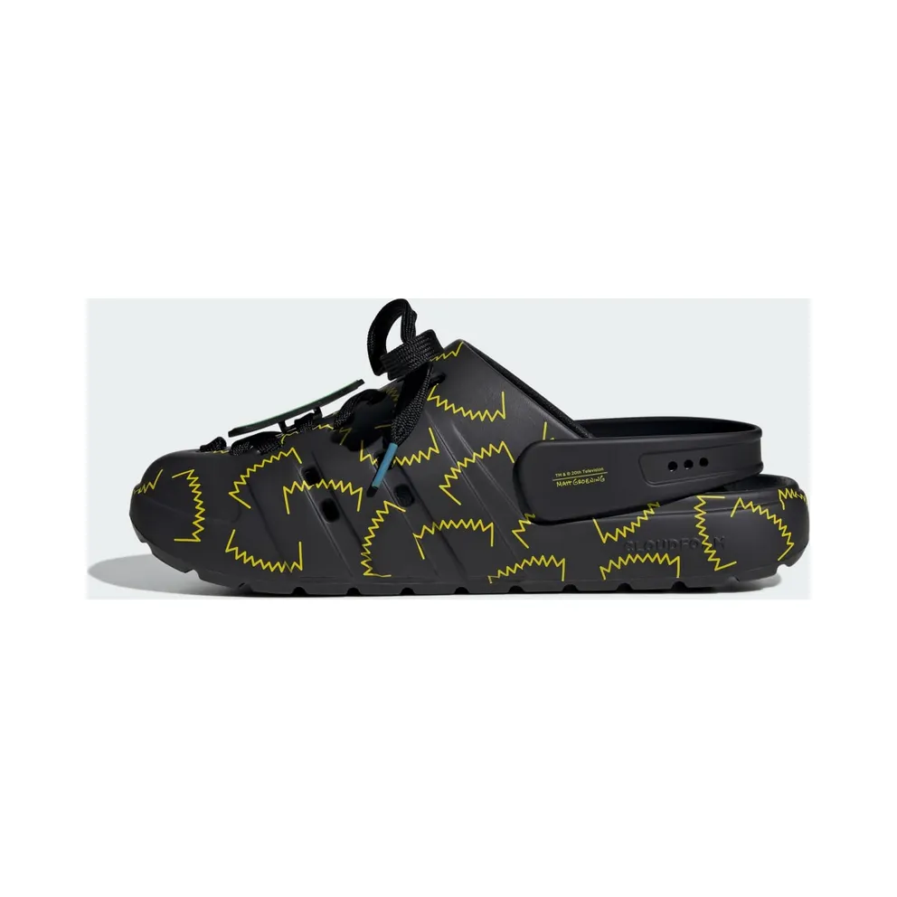 Adidas Adilette Clog “The Simpsons Black Yellow” (JS4910)