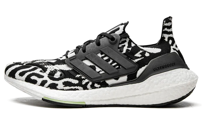 adidas Ultraboost 22 Core Black / Core Black / Almost Lime (GX6300)