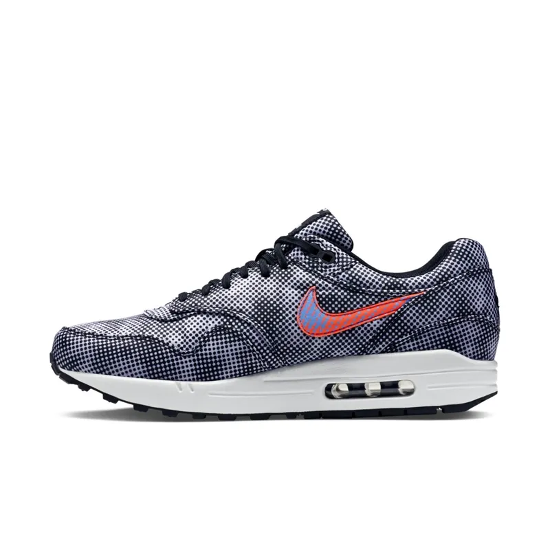 Nike Air Max 1 FB Hypervenom Black/Brght Crmsn-White-Bl Lgn (744491-001)