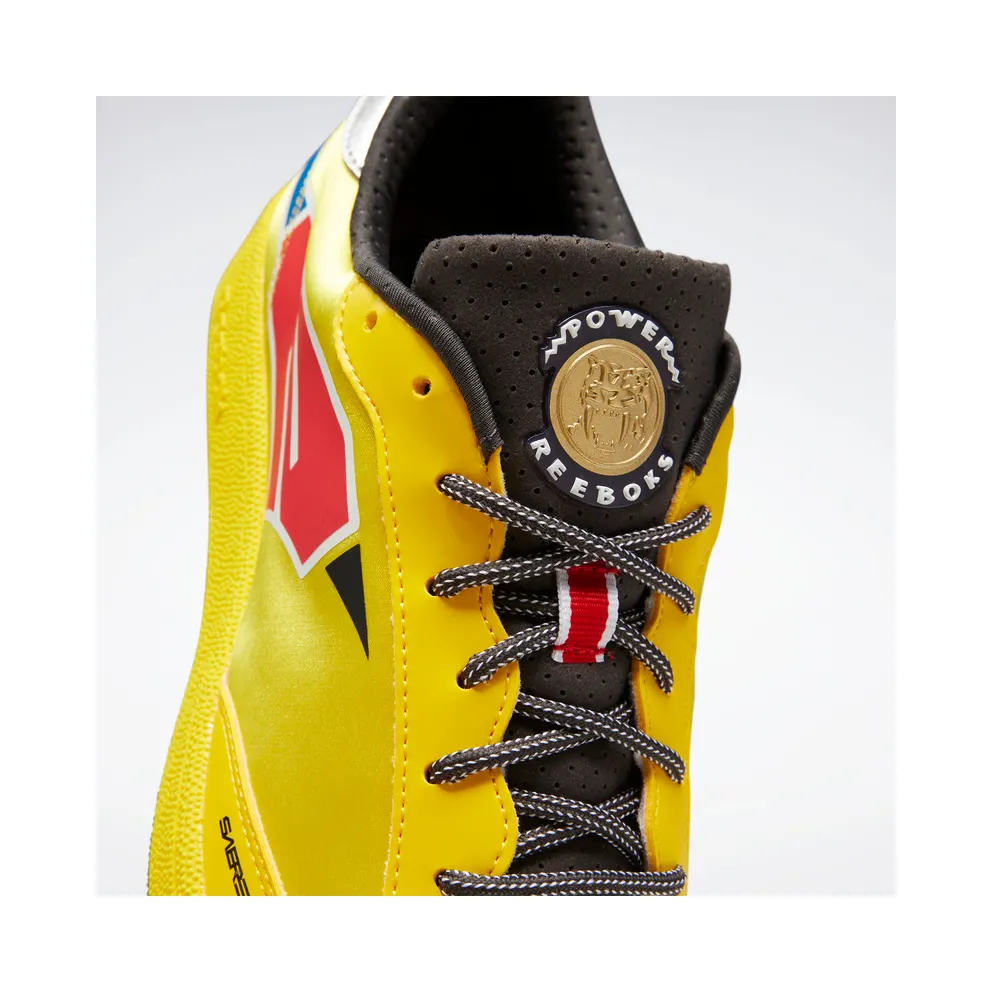 Reebok CLUB C Boldly Yellow / Coal / Silver Metallic