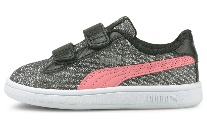 Puma Smash v2 Glitz Glam Zwart (367380-25)