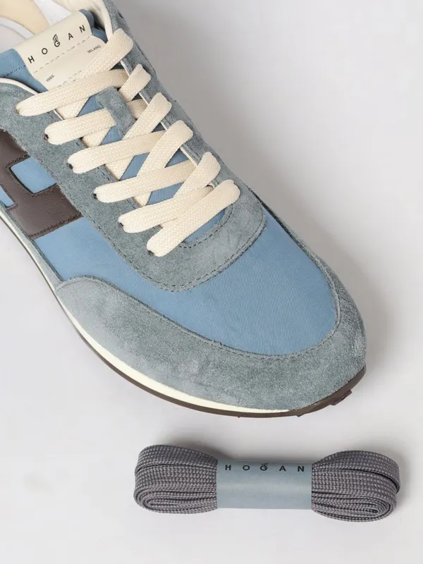 Hogan H699 Athletic Sneakers Gnawed Blue (HXM6990FZ90UZA793P) (3)