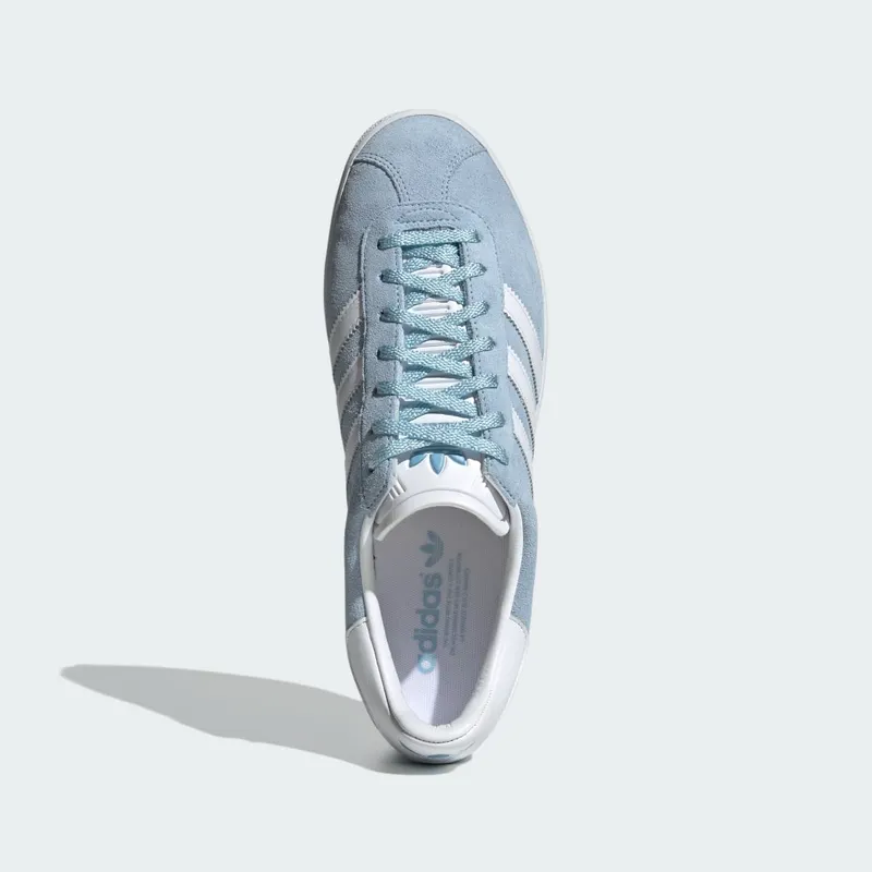Adidas Gazelle 85 Clear Sky / Cloud White / Gold Metallic (IG5003)