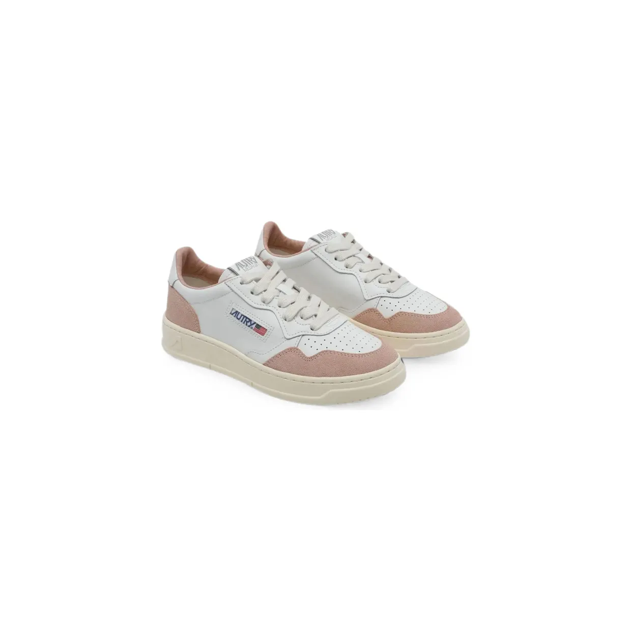 Autry Medalist Suede-panel “White/Pink” (AULW FT16) (3)