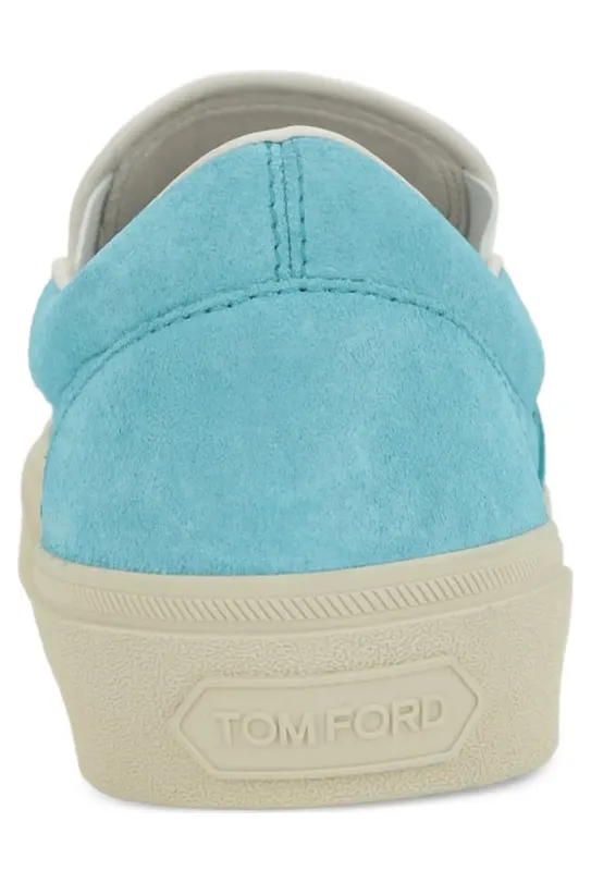 Tom Ford Slip-on Leather “Blue” (LCL123N J1368 UWC) (3)