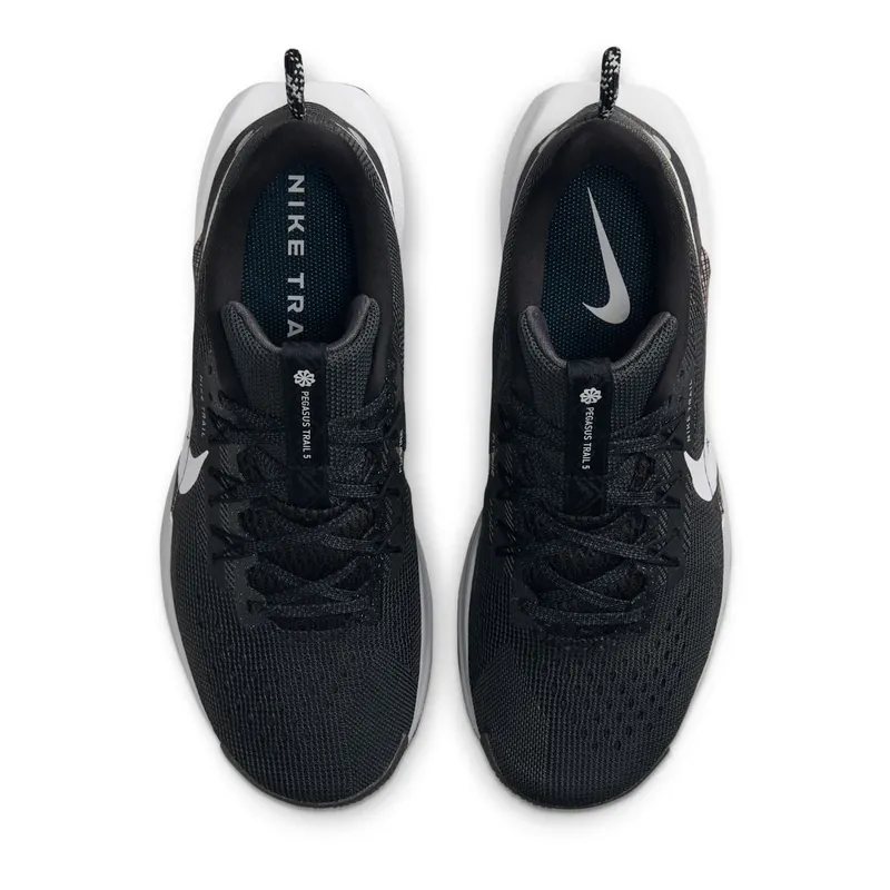 Nike React Pegasus Trail 5 Black Anthracite Wolf Grey White (DV3865-001)