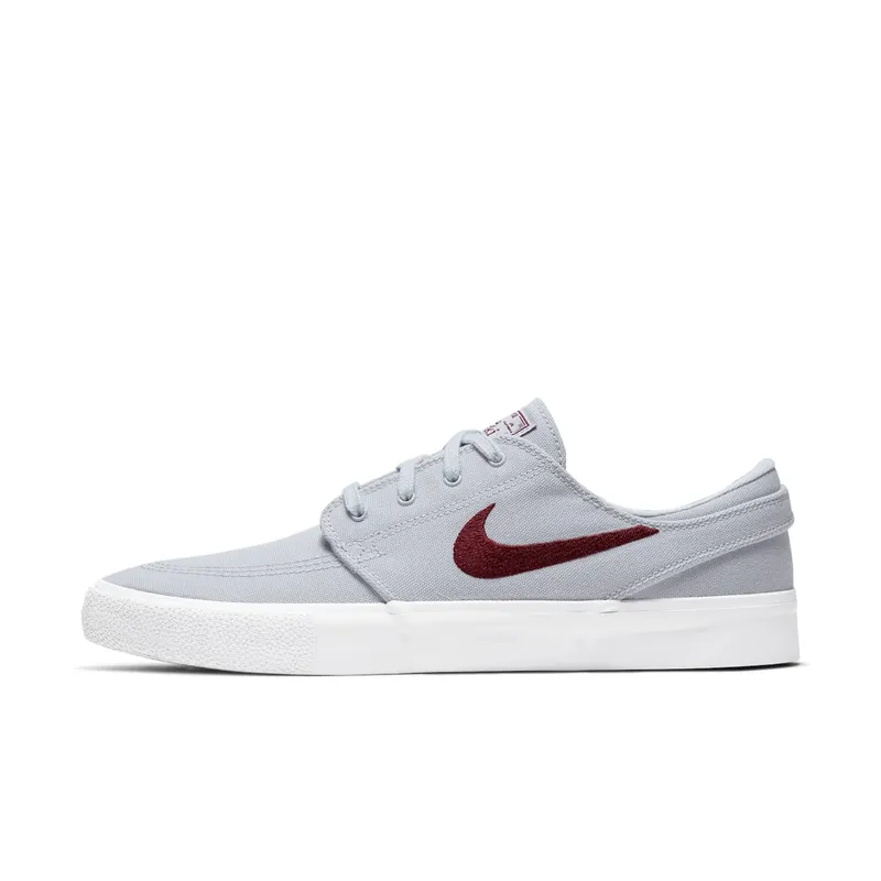 Nike SB Zoom Stefan Janoski Canvas RM Sky Grey Night Maroon Sky Grey/Sky Grey-White-Night Maroon (AR7718-009)
