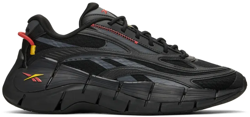 Reebok Classics Black Zig Kinetica 2.5 Sneakers (GX0504)