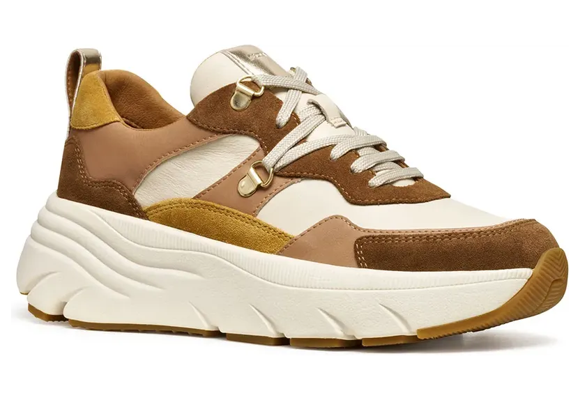 Geox sneaker Bruin/Beige (D36UFE022BC-C6507)