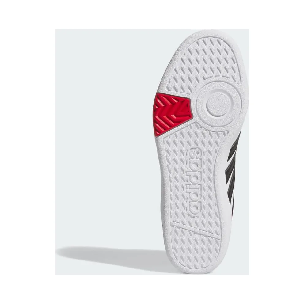 Adidas Hoops 4.0 Kids Cloud White / Core Black / Better Scarlet (JQ7852)