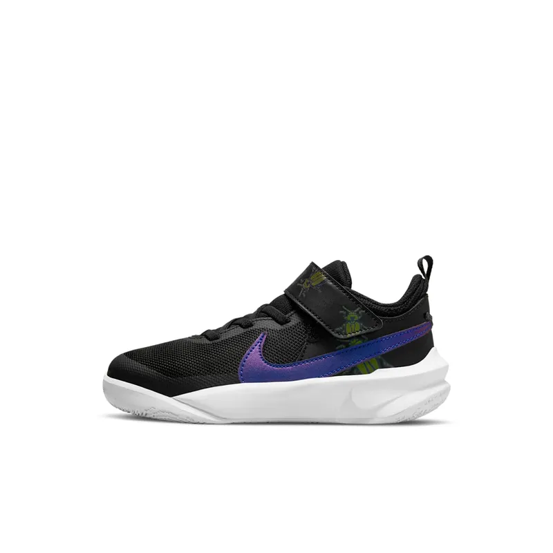 Nike Team Hustle D 10 SE “Black / Chlorine Blue / White / Multi-Colour” (CZ4180-001)