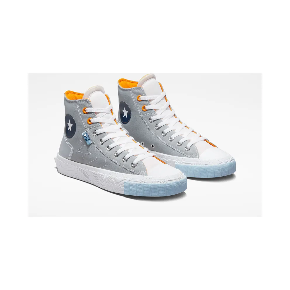 Converse Chuck Taylor Alt Star Reflective Shine Ash Stone/White/sun Ray