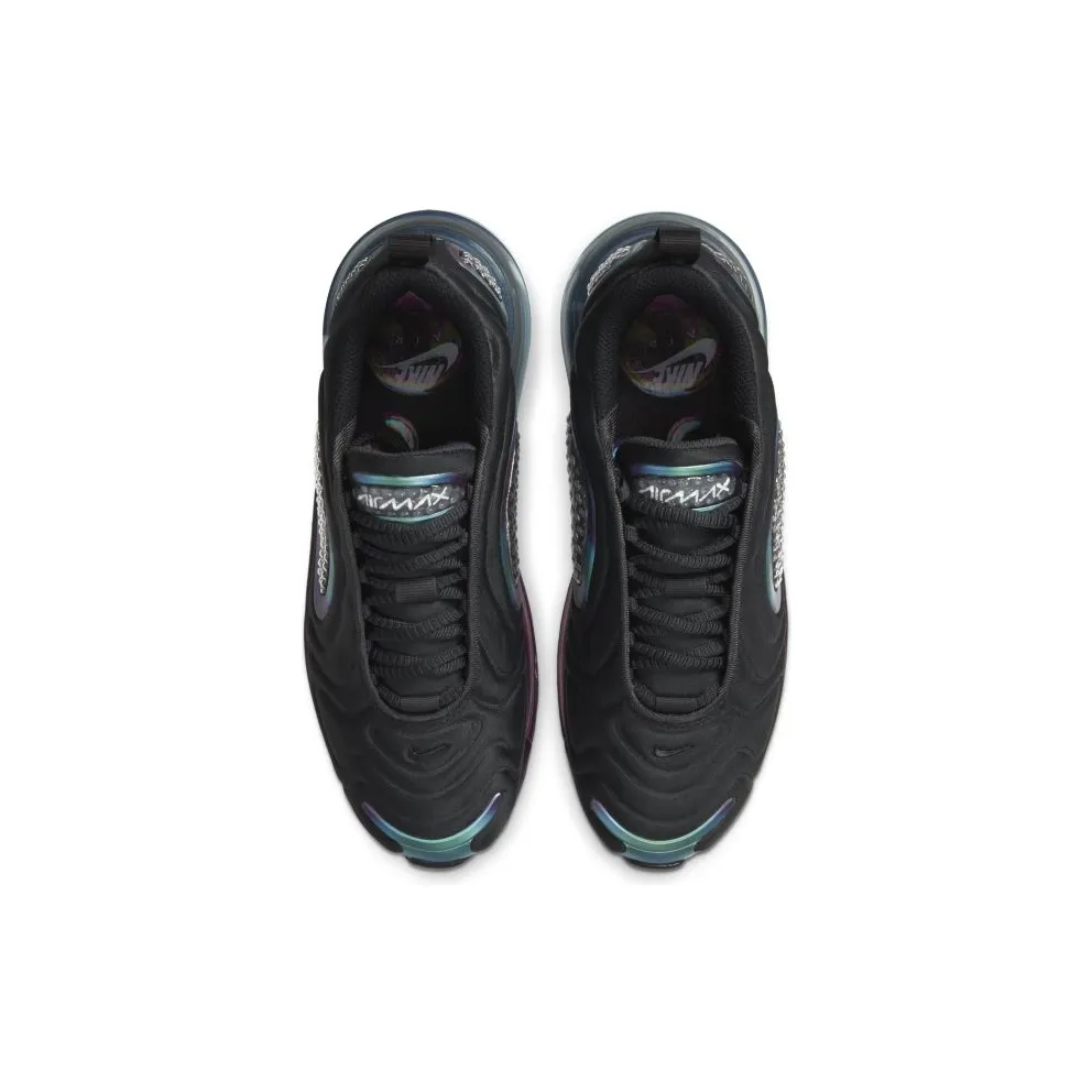 Nike Air Max 720 Bubble Pack Black (GS) Dark Smoke Grey/Black-Metallic Silver-Black (CT9635-001)