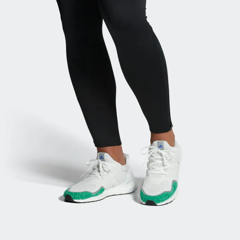 Adidas Ultraboost 1.0 DNA Running Sportswear Lifestyle Cloud White / Cloud White / Green (GY9134)