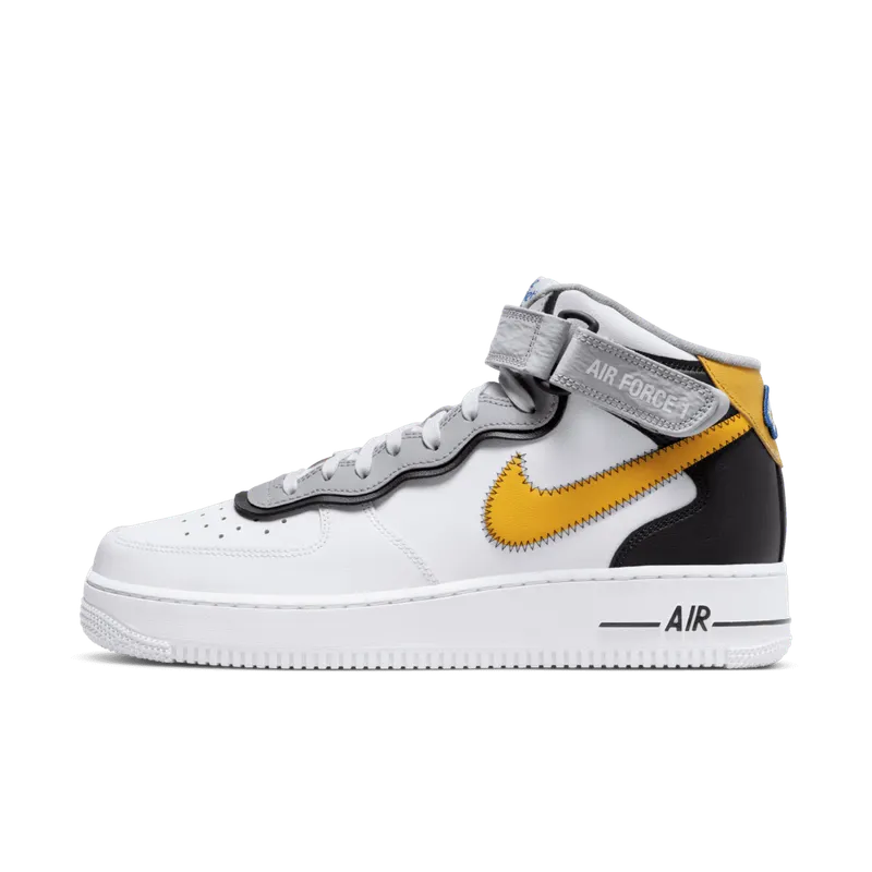 Nike Air Force 1 Mid Athletic Club White Dark Sulfur (DH7451-101)