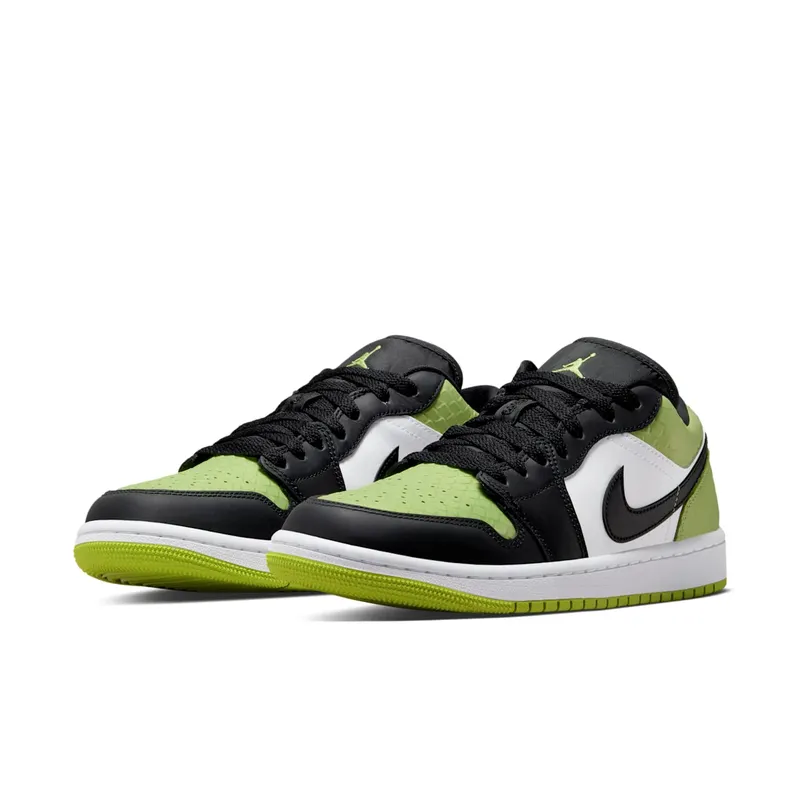 Air Jordan 1 Low Vivid Green Black (DX4446-301)