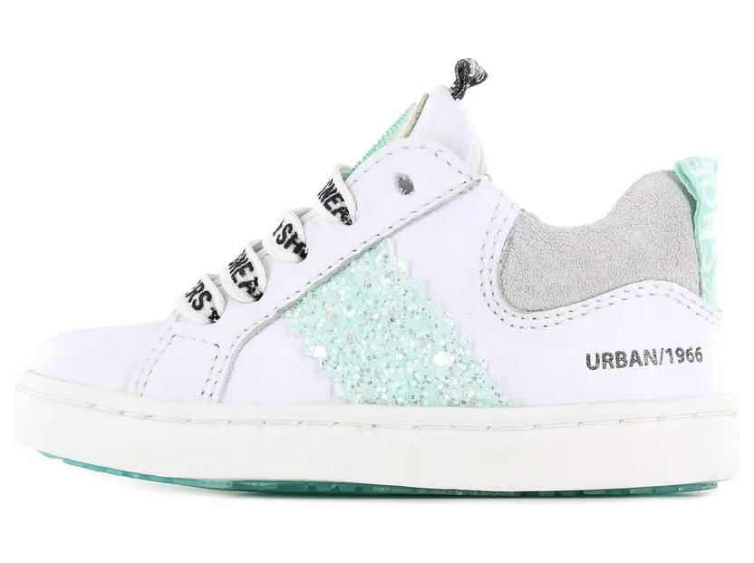 Shoesme sneaker white green (UR22S017)
